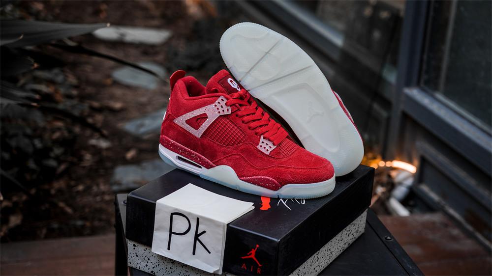 PK GOD Jordan 4 Retro Oklahoma Sooners PE retail materials ready to ship